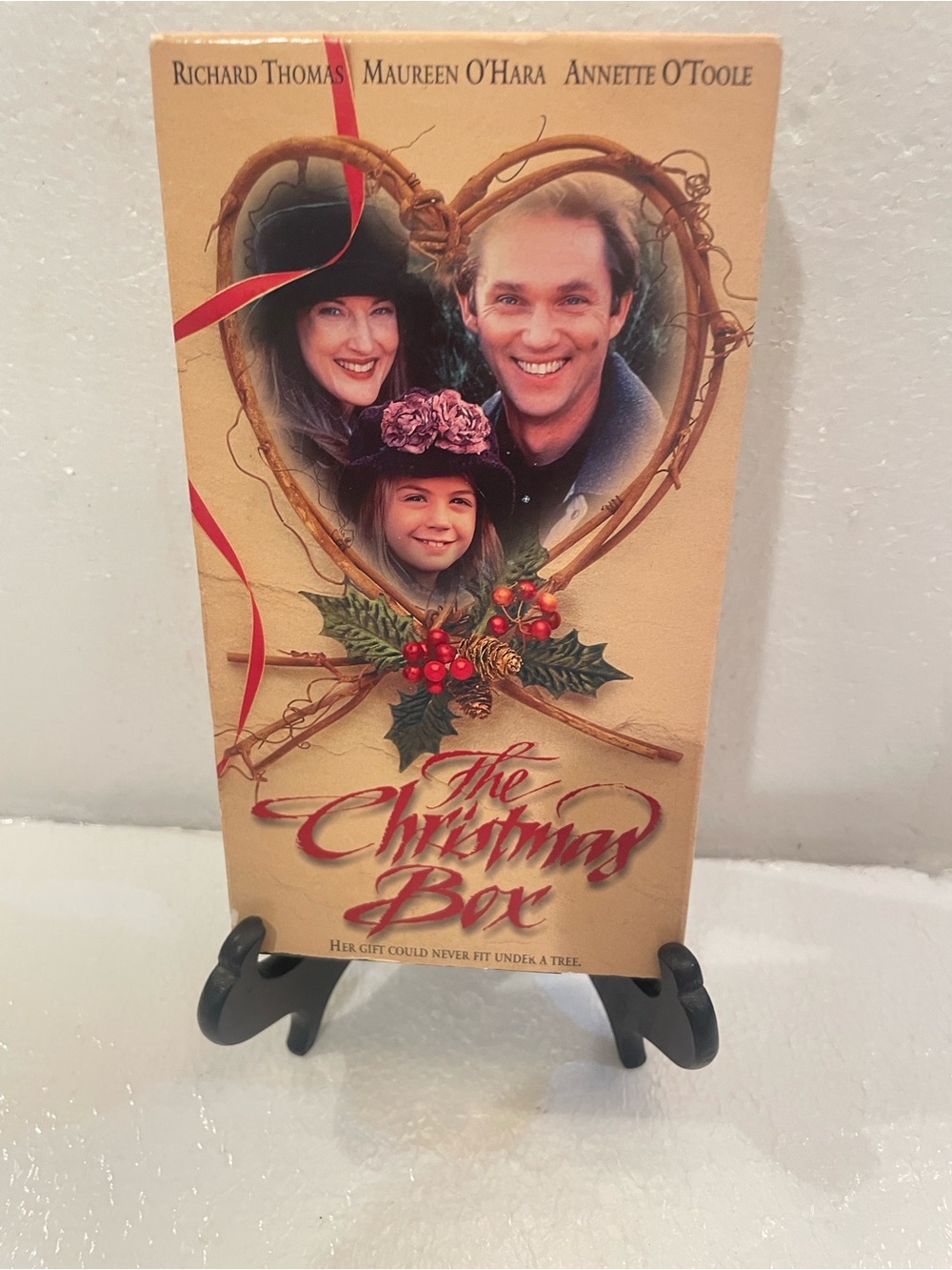 The Christmas box her gift could never fit under a tree vintage vhs videotape